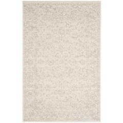 CARNEGIE, CREAM / LIGHT GREY, 4' X 6', Area Rug, CNG621C-4