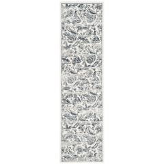 CARNEGIE, CREAM / LIGHT GREY, 2'-3" X 8', Area Rug, CNG622C-28