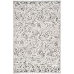 CARNEGIE, SILVER / GREY, 4' X 6', Area Rug, CNG622S-4