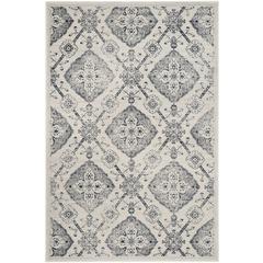 CARNEGIE, CREAM / LIGHT GREY, 2'-3" X 8', Area Rug, CNG623C-28