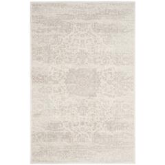 CARNEGIE, CREAM / LIGHT GREY, 4' X 6', Area Rug, CNG631C-4