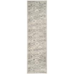 CARNEGIE, CREAM / DARK GREY, 2'-3" X 12', Area Rug, CNG691K-212