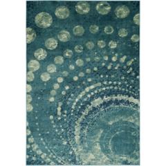 CONSTELLATION VINTAGE, TURQUOISE/MULTI, 8'-10" X 12'-2", Area Rug, CNV749-2224-9