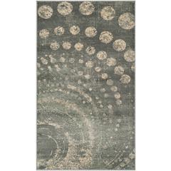 CONSTELLATION VINTAGE, LIGHT GREY/MULTI, 3'-3" X 5'-7", Area Rug, CNV749-2770-3