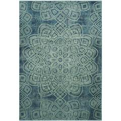 CONSTELLATION VINTAGE, LIGHT BLUE / MULTI, 3'-3" X 5'-7", Area Rug