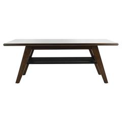 Seth 2 Tier Coffee Table, Dark Walnut
