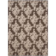 COTTAGE, BROWN / BEIGE, 8' X 11'-2", Area Rug, COT909D-8