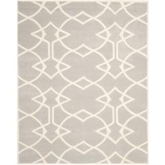 CAPRI, GREY / IVORY, 8' X 10', Area Rug, CPR343A-8