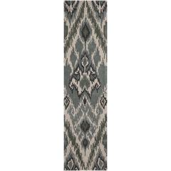 CAPRI, MULTI / GREY, 2'-3" X 9', Area Rug