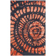 CAPRI, STEEL / BLUE, 5' X 8', Area Rug