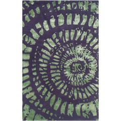CAPRI, LAVANDER / SAGE, 5' X 8', Area Rug