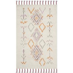 CASABLANCA, IVORY / MULTI, 5' X 8', Area Rug, CSB215A-5