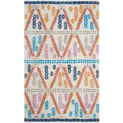 CASABLANCA, IVORY / MULTI, 5' X 8', Area Rug, CSB217A-5