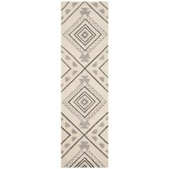 CASABLANCA, IVORY / GREY, 2'-3" X 8', Area Rug, CSB302A-28