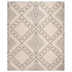 CASABLANCA, IVORY / GREY, 8' X 10', Area Rug, CSB302A-8
