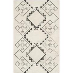 CASABLANCA, IVORY / GREY, 5' X 8', Area Rug, CSB303A-5
