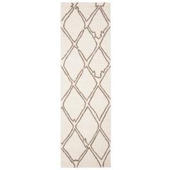 CASABLANCA, IVORY / GREY, 2'-3" X 8', Area Rug, CSB350F-28
