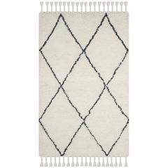 CASABLANCA, IVORY / GREY, 5' X 8', Area Rug, CSB726A-5