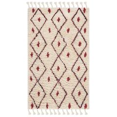 CASABLANCA, IVORY / FUCHSIA, 5' X 8', Area Rug