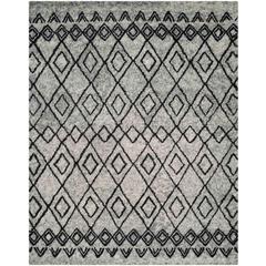 CASABLANCA, GREY / CHARCOAL, 8' X 10', Area Rug