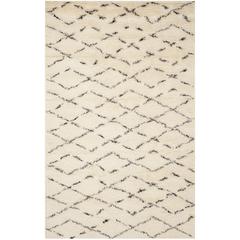 CASABLANCA, IVORY / BROWN, 6' X 9', Area Rug, CSB847A-6