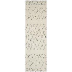 CASABLANCA, IVORY / GREY, 2'-3" X 8', Area Rug, CSB851B-28