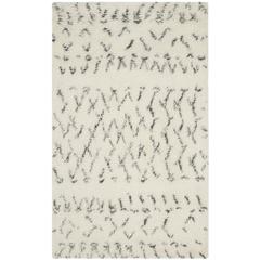 CASABLANCA, IVORY / GREY, 3' X 5', Area Rug, CSB851B-3