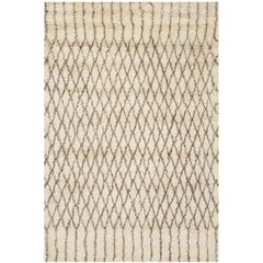 CASABLANCA, IVORY / GREY, 6' X 9', Area Rug, CSB860A-6