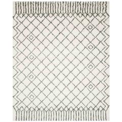 CASABLANCA, IVORY / GREY, 8' X 10', Area Rug, CSB894C-8