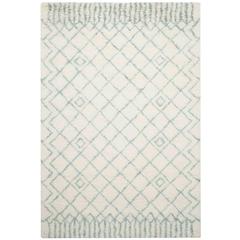 CASABLANCA, IVORY / BLUE, 6' X 9', Area Rug, CSB894D-6