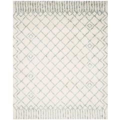 CASABLANCA, IVORY / BLUE, 8' X 10', Area Rug, CSB894D-8