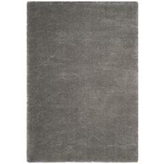 COLORADO SHAG, LIGHT GREY, 5'-1" X 7'-6", Area Rug