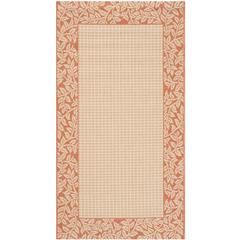 COURTYARD, NATURAL / TERRA, 2'-7" X 5', Area Rug, CY0727-3201-3