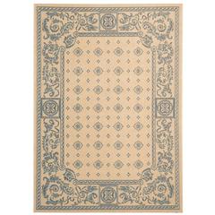 COURTYARD, NATURAL / BLUE, 2'-3" X 6'-7", Area Rug, CY1356-3101-27