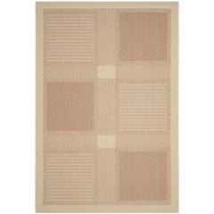COURTYARD, NATURAL / TERRA, 4' X 5'-7", Area Rug, CY1928-3201-4
