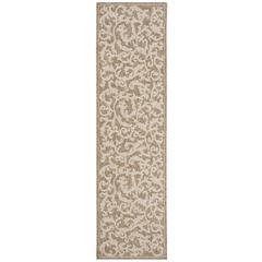 COURTYARD, BROWN / NATURAL, 2' X 3'-7", Area Rug, CY2653-3009-2