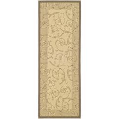 COURTYARD, NATURAL / BROWN, 2'-3" X 6'-7", Area Rug, CY2665-3001-27