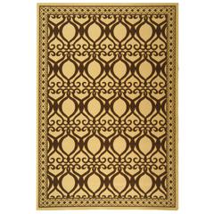 COURTYARD, NATURAL / BROWN, 6'-7" X 9'-6", Area Rug, CY3040-3001-6