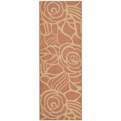 COURTYARD, RUST / SAND, 2'-3" X 6'-7", Area Rug, CY5141A-27