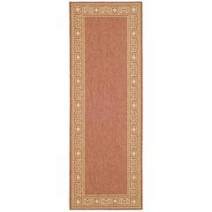 COURTYARD, RUST / SAND, 2'-3" X 6'-7", Area Rug, CY5143A-27