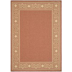 COURTYARD, RUST / SAND, 8' X 11', Area Rug, CY5143A-8