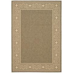 COURTYARD, DARK BEIG / BEIGE, 2'-7" X 5', Area Rug, CY5143B-3