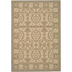 COURTYARD, COFFEE / SAND, 2'-7" X 5', Area Rug, CY5146B-3