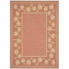 COURTYARD, RUST / SAND, 8' X 11', Area Rug, CY5148A-8