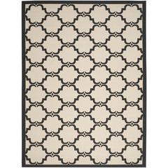 COURTYARD, BEIGE / BLACK, 4' X 5'-7", Area Rug, CY6009-256-4