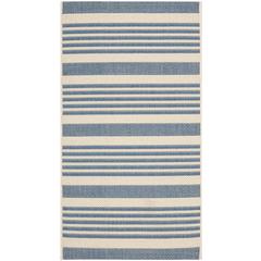 COURTYARD, BEIGE / BLUE, 2' X 3'-7", Area Rug, CY6062-233-2