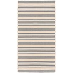 COURTYARD, GREY / BONE, 2'-7" X 5', Area Rug, CY6062-236-3