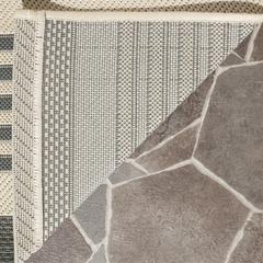 COURTYARD, GREY / BONE, 4' X 5'-7", Area Rug, CY6062-236-4