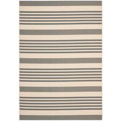 COURTYARD, GREY / BONE, 5'-3" X 7'-7", Area Rug, CY6062-236-5