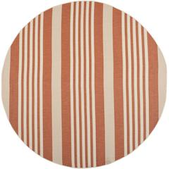 COURTYARD, TERRACOTTA / BEIGE, 7'-10" X 7'-10" Round, Area Rug, CY6062-241-8R